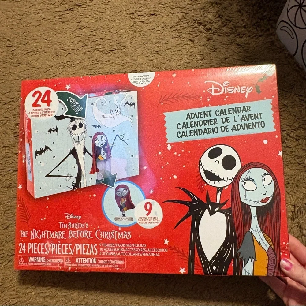 Disney Nightmare Before Christmas Advent Calendar NEW Countdown Action Figure